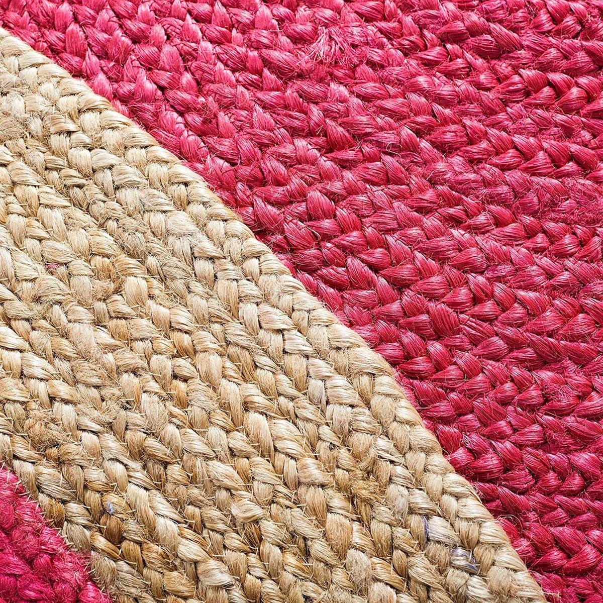 Multicolor Jute Braided Doormatfor Living Room – Living Room Ready handmade by LoomifyHome
