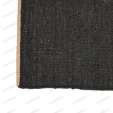 Bestsellers Hand Braided Hemp Jute Rug Runner in Black