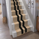Jute Stairs Runner Stair Treads Rug Carpet Step Rugs Stair Rugs Stair Decor Jute Runner Custom Stair Rugs Sisal Seagrass