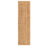 Stair Jute Runner Natural Jute Runner Rug Handwoven Jute Rug Custom Size Rug For Hallway, Entry Way, Kitchen, Bedroom Boho