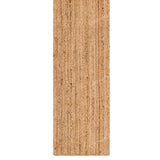 Stair Jute Runner Natural Jute Runner Rug Handwoven Jute Rug Custom Size Rug For Hallway, Entry Way, Kitchen, Bedroom Boho