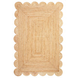 Scallop Rug Jute Rug Jute Scalloped Rug Jute Runner Rug Jute Area Rug 8x10 Jute Rug Scallop Jute Rug Scalloped Jute Rug Jute