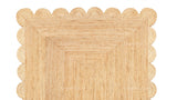 Scallop Rug Jute Rug Jute Scalloped Rug Jute Runner Rug Jute Area Rug 8x10 Jute Rug Scallop Jute Rug Scalloped Jute Rug Jute