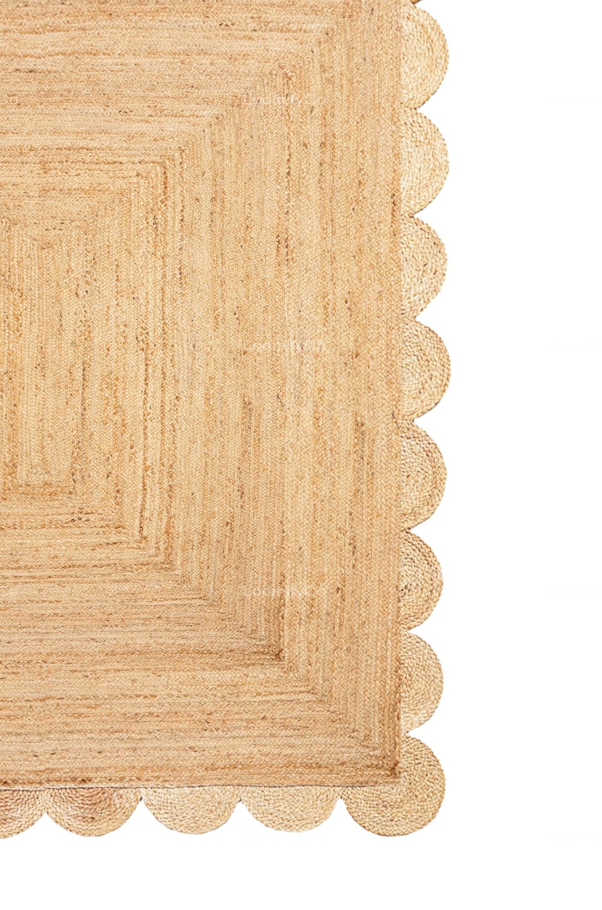 Scallop Rug Jute Rug Jute Scalloped Rug Jute Runner Rug Jute Area Rug 8x10 Jute Rug Scallop Jute Rug Scalloped Jute Rug Jute