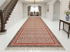 Custom Size Cotton Rug Boho Area Rug Cotton Carpet Handwoven Cotton Block Print Rug Washable Area Carpet for Living room,