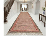 Custom Size Cotton Rug Boho Area Rug Cotton Carpet Handwoven Cotton Block Print Rug Washable Area Carpet for Living room,