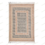 Washable Rugs, Extra Large Rug for Living Room/Bedroom/Dining Room, Washable Cotton Rug, Machine Washable Rug, Woven Kitchen