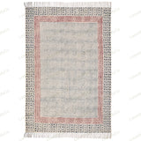 Washable Rugs, Extra Large Rug for Living Room/Bedroom/Dining Room, Washable Cotton Rug, Machine Washable Rug, Woven Kitchen Carpet