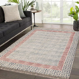 Washable Rugs, Extra Large Rug for Living Room/Bedroom/Dining Room, Washable Cotton Rug, Machine Washable Rug, Woven Kitchen Carpet