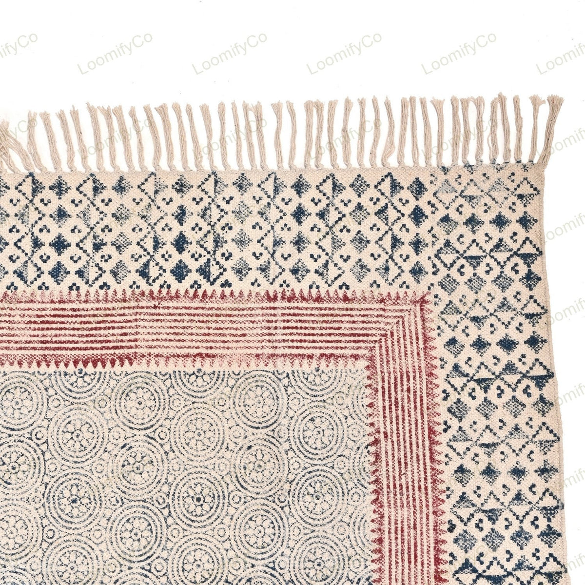Washable Rugs, Extra Large Rug for Living Room/Bedroom/Dining Room, Washable Cotton Rug, Machine Washable Rug, Woven Kitchen Carpet