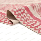 Washable Cotton Rug Extra Large Area Rug for Living room, Dining room, Bedroom, Entryways, Hallways, Patio Machine Washable