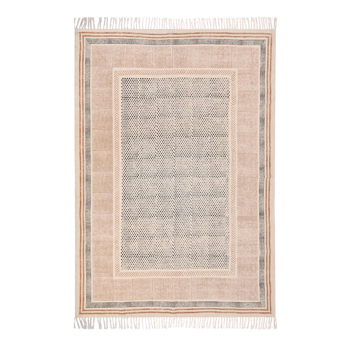 Extra Large Washable Cotton Rug - Cotton Carpet, Oversized Hallway Rug, Big Bohemian Area Rug for Living Room, Dining Room