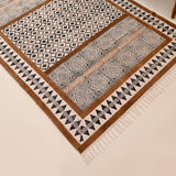 Washable Cotton Rug for Living Room, Dining Room Machine Washable Area Rug, Custom Size Cotton Carpet, Large Cotton Kitchen