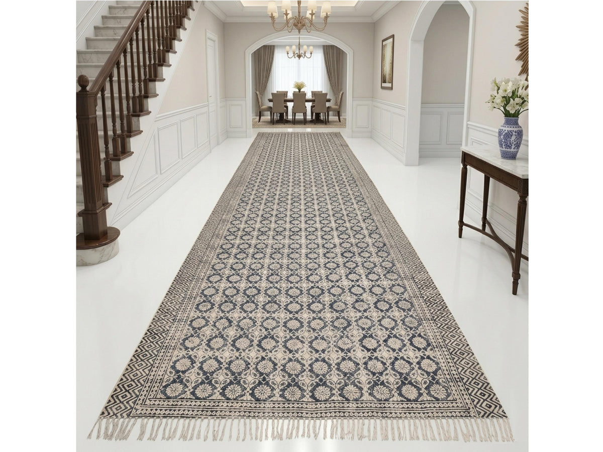 Boho Washable Cotton Rug for Living Room, Bedroom Large Size Machine Washable Cotton Area Rug Oversized Woven Rug Custom