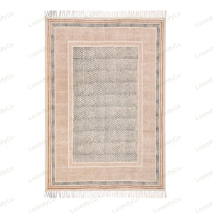Washable Cotton Rugs, Extra Large Rug for Living Room/Bedroom/Dining Room, Washable Cotton Rug, Machine Washable Rug, Woven
