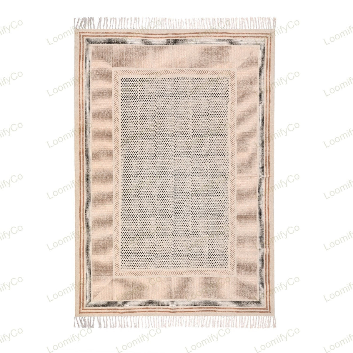 Washable Cotton Rugs, Extra Large Rug for Living Room/Bedroom/Dining Room, Washable Cotton Rug, Machine Washable Rug, Woven