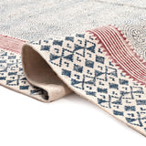 Handwoven Cotton Area Rug Oversized Rug or Big Size Carpets for Large Space living room, Dining room, Bedroom, Hallways