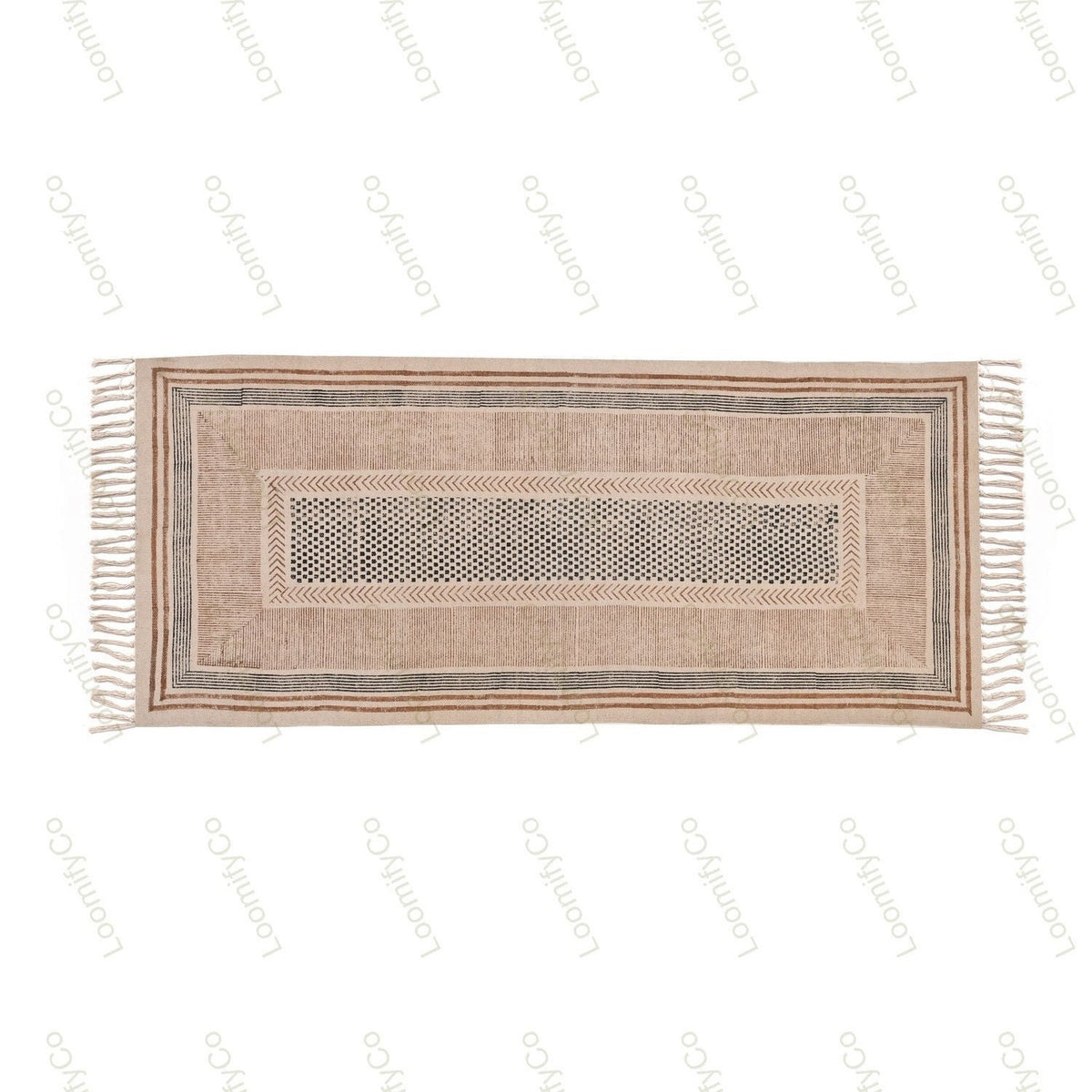 Machine Washable Rug, entry rug, rag rug staircase runner, yoga mat, hall runner carpet,  bathroom runner rug Kitchen Rug
