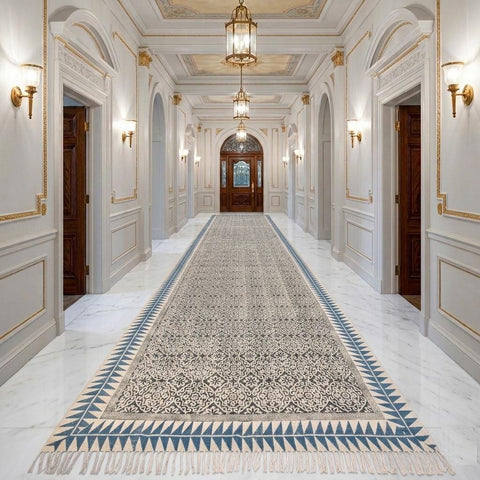 Cotton Washable Rug for Living Room/Dining Room, Washable Cotton Rug, Cotton Area Rug, Cotton Runner Rug Machine Washable