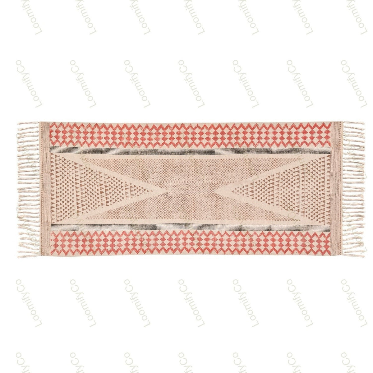 Cotton washable rug runner, washable hall runner stairs carpet, Machine Washable Rug, bath mat runner, Kitchen Rug Washable