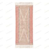 Cotton washable rug runner, washable hall runner stairs carpet, Machine Washable Rug, bath mat runner, Kitchen Rug Washable