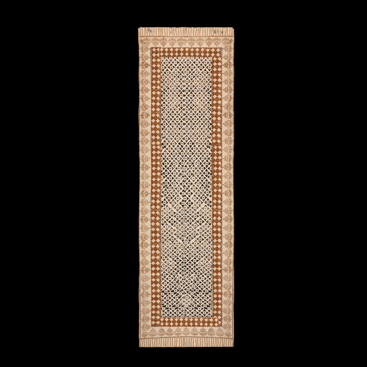 Boho Cotton Stair Runner Non Slip Washable Stair Runner Soft Cotton Carpet Runner for Stairs Hallway Runner Rug Custom Stair