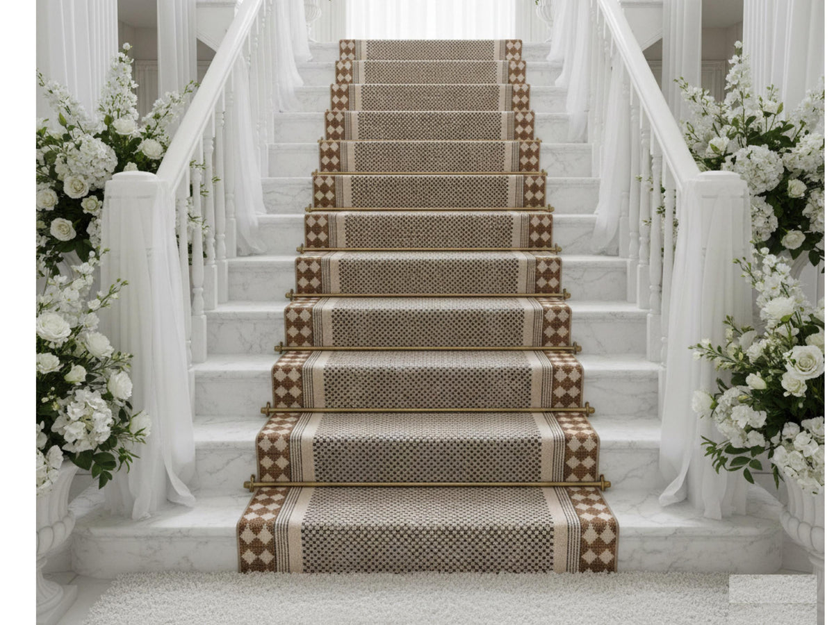 Stair Runner Rug Custom Size Bohemian Cotton Washable non slip Stair Treads Rug Washable Stair Runner Carpet Cotton Carpet