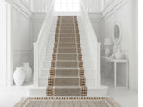 Stair Runner Rug Custom Size Bohemian Cotton Washable non slip Stair Treads Rug Washable Stair Runner Carpet Cotton Carpet