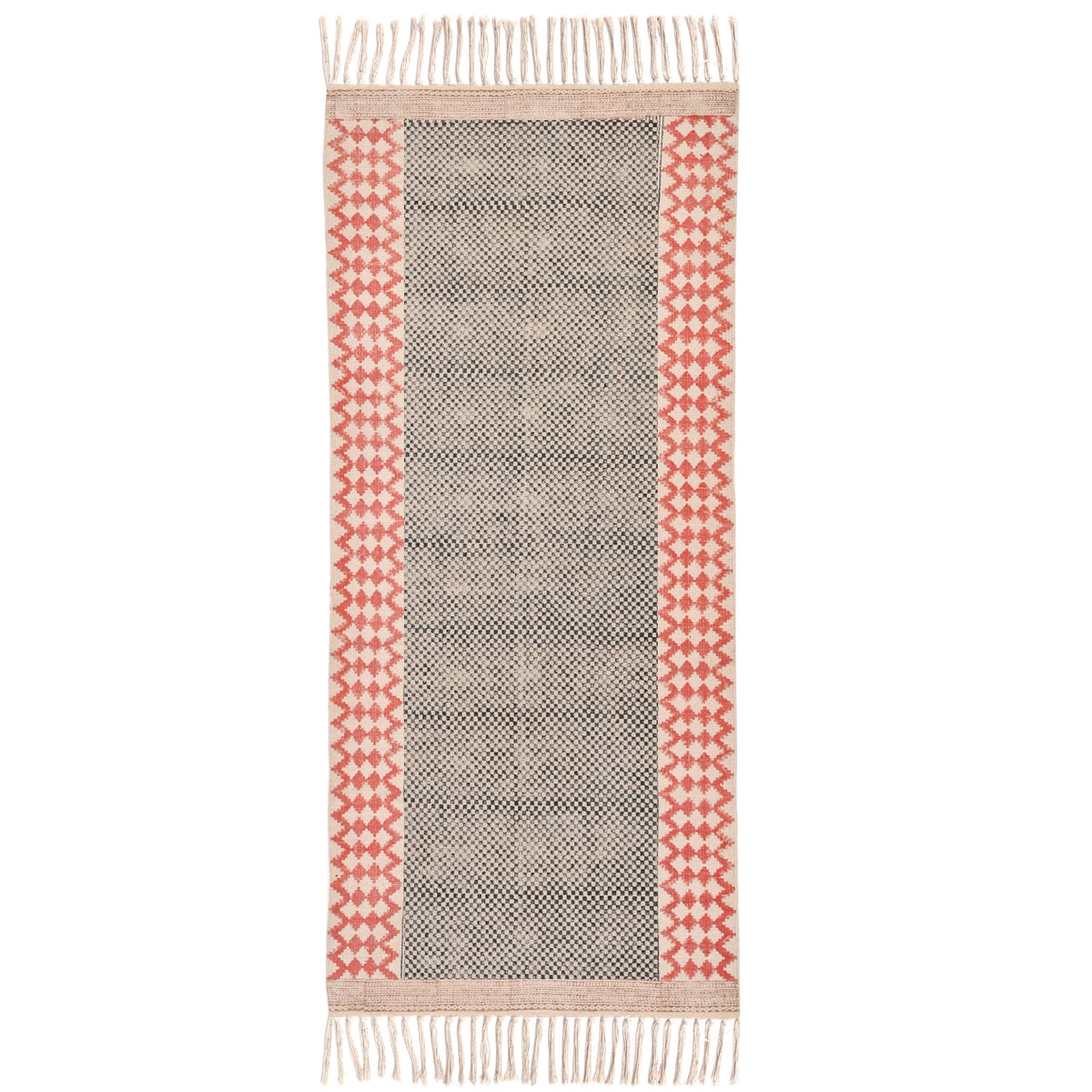 Boho Organic Cotton Yoga Mat - Natural, Hand Weaved and Fair Trade - Yoga, Exercise, Workout, Fitness Rug - Absorbent, Soft
