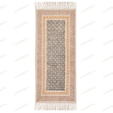 Washable Cotton rug for kitchen, hallway, entry rug, staircase runner, yoga mat, hall runner, Machine Washable Rug, bathroom