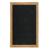 Black White Jute Braided Runner Rugfor Living Room handmade by LoomifyHome