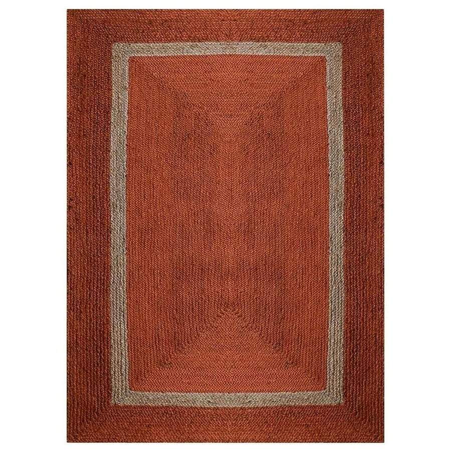 Beige Brown Jute Braided Runner Rugfor Living Room handmade by LoomifyHome