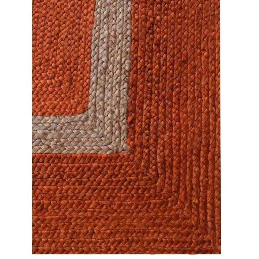 Beige Brown Jute Braided Runner Rugfor Living Room handmade by LoomifyHome