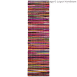 Beige Blue Jute Braided Runner Rugfor Living Room – Chunky handmade by LoomifyHome