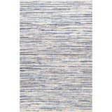 Beige Blue Jute Braided Area Rugfor Living Room – 4 x 6 handmade by LoomifyHome