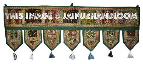 Cotton Embroidered Door Toran & Window Valance – Design 2A7CF