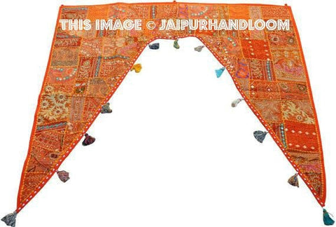 Cotton Embroidered Door Toran & Window Valance – Design 2E030