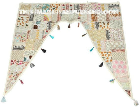 Cotton Embroidered Door Toran & Window Valance – Design 31D6D