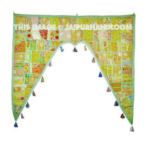Cotton Embroidered Door Toran & Window Valance – Design 3262D