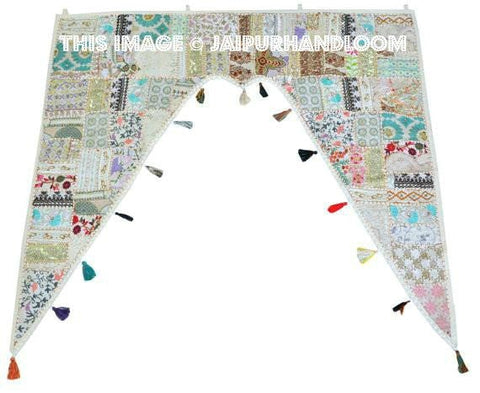 Cotton Embroidered Door Toran & Window Valance – Design C3334