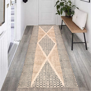 Cotton Braided Runner Rugfor Living Room – Living Room Ready handmade by LoomifyHome