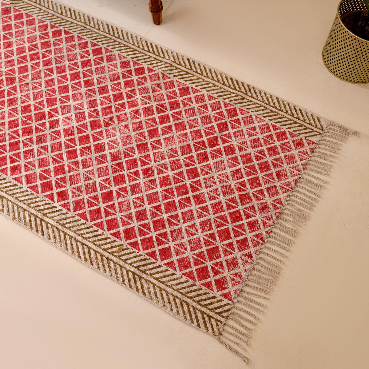 Traploper Custom Size Stairs Runner Rug Stair Carpet, treppenteppich Cotton Rug for Bedside, Entryway, Kitchen, Hallway