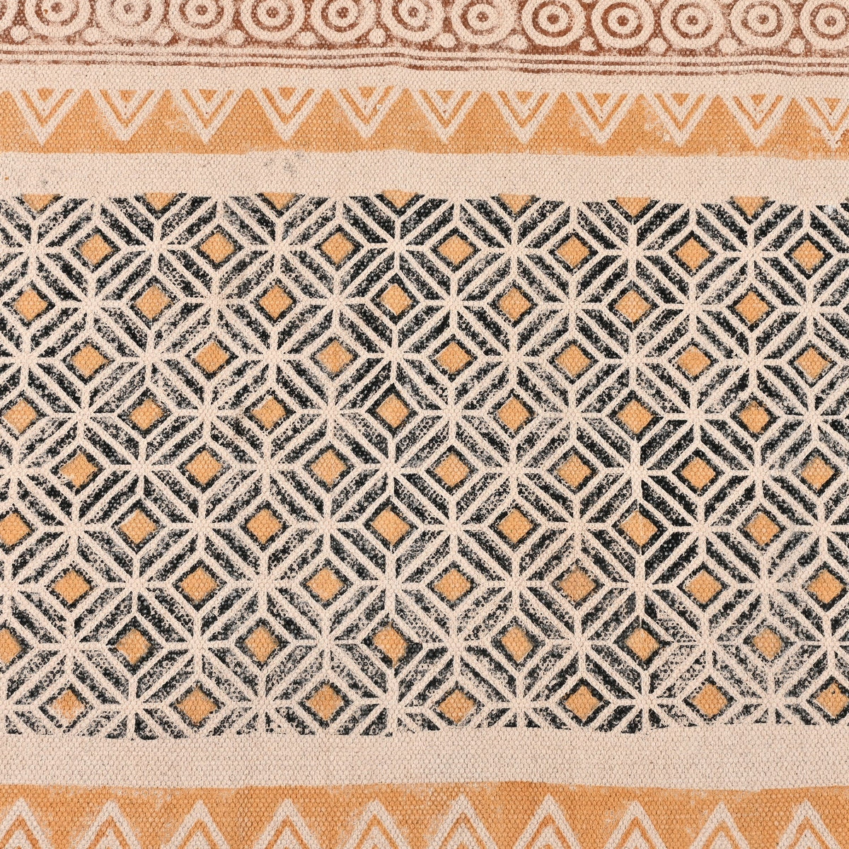 Cotton Braided Runner Rugfor Living Room – Coastal handmade by LoomifyHome