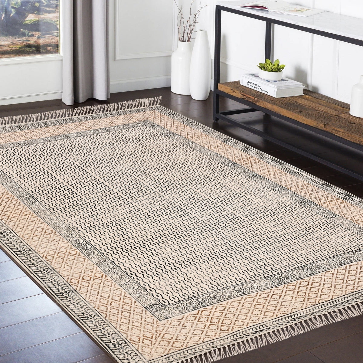 Jute Braided Runner Rugfor Living Room – Coastal handmade by LoomifyHome