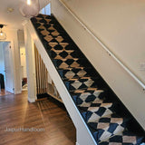 Beige Jute Braided Stair Runnerfor Living Room – 5 x 7 handmade by LoomifyHome