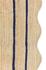 Beige Jute Braided Runner Rugfor Living Room – 72 x 108 handmade by LoomifyHome
