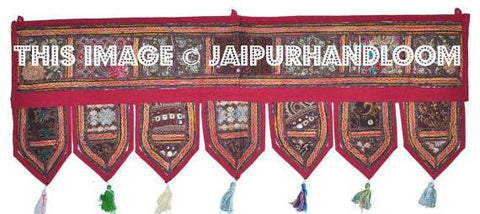 Embroidered Door Toran & Window Valance – Design 1A628