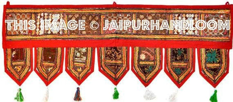 Embroidered Door Toran & Window Valance – Design 2C767