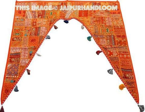 Embroidered Door Toran & Window Valance – Design F484D