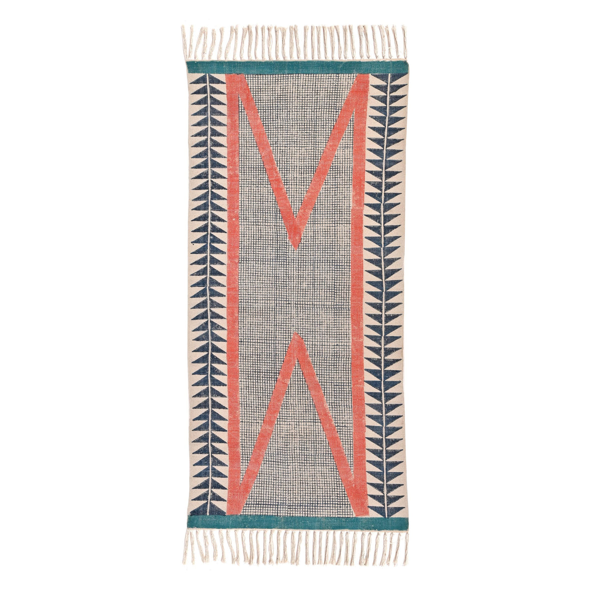 Multi Sizes Extra wide Long Hallway Runner Rug Washable Handwoven Geometric Kitchen, Bedside, Hallway, Entry, Custom Cotton